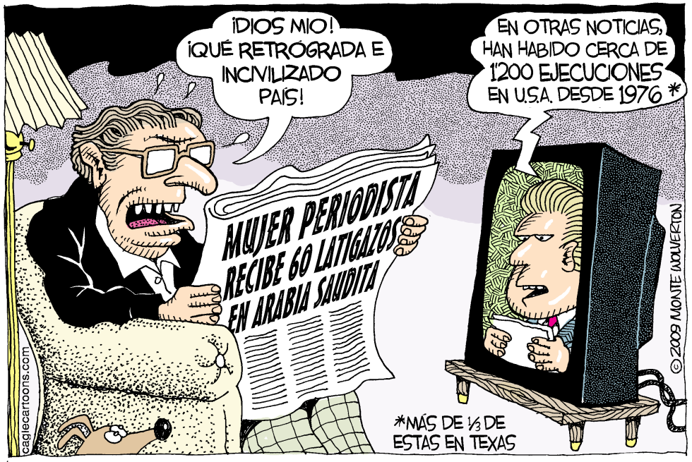60 latigazos para mujer periodista