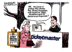 SWINE FLU SHOT SHORTAGE by Jimmy Margulies