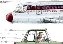 NORTHWEST AIRLINES by Joe Heller
