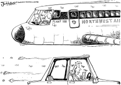 NORTHWEST AIRLINES by Joe Heller