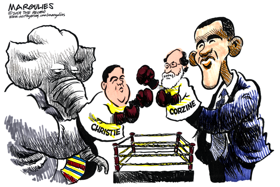 New Jersey Election for Governor color