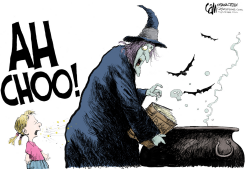 AH CHOO  by Cam Cardow