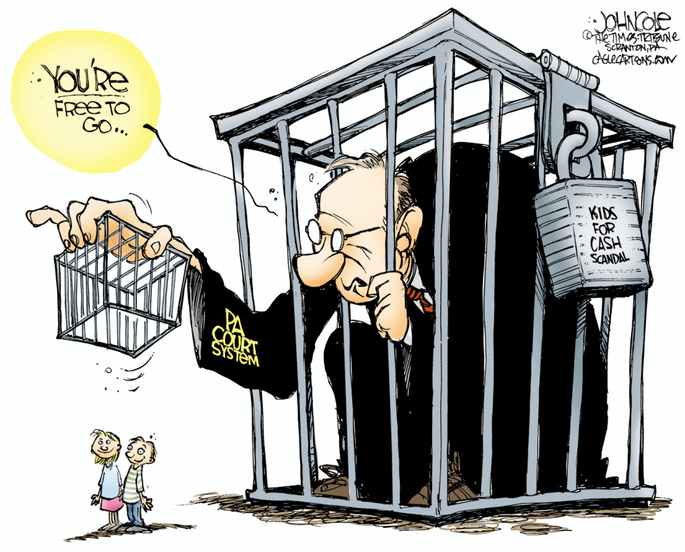 LOCAL PA -- Juvenile Court Scandal COLOR