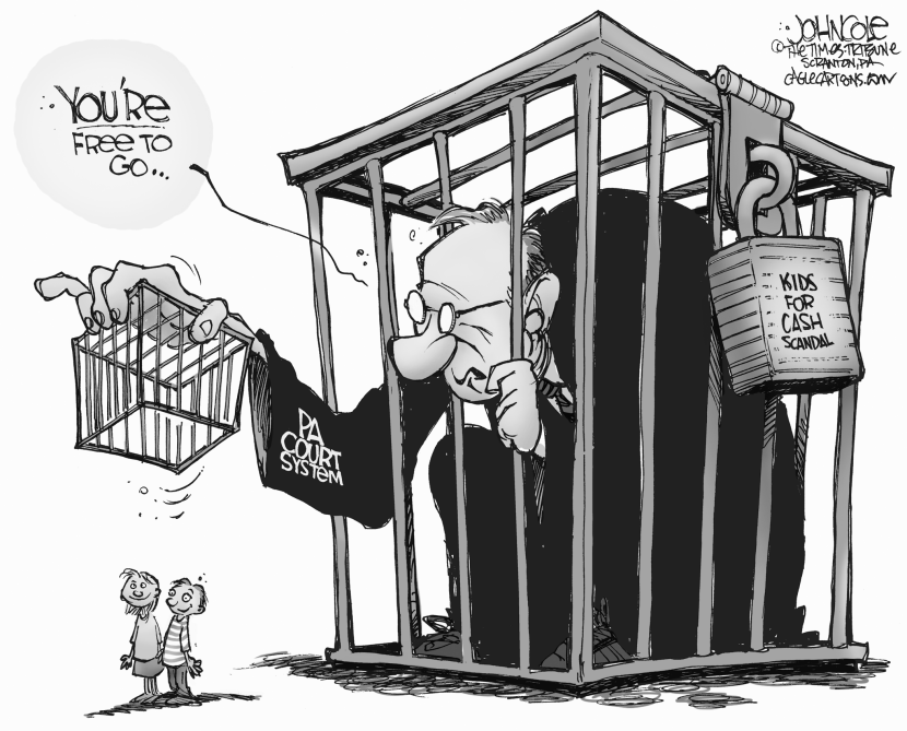 LOCAL PA -- Juvenile Court Scandal BW