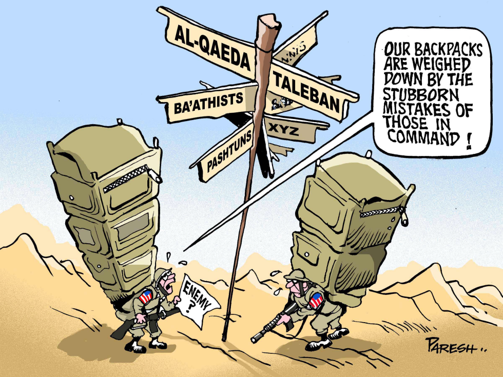  SOLDIER'S BURDEN by Paresh Nath