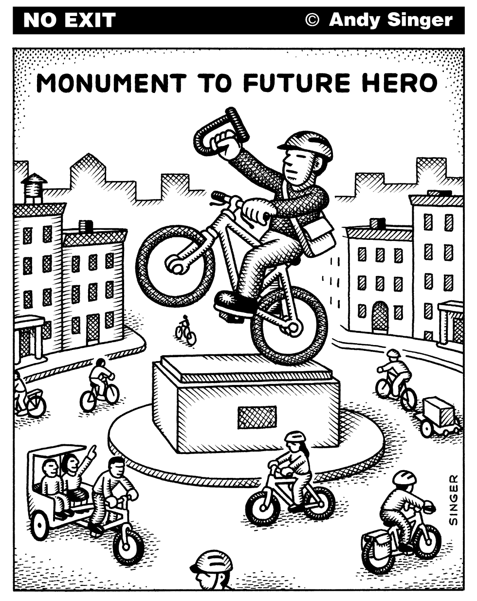 Bicyclist Monument