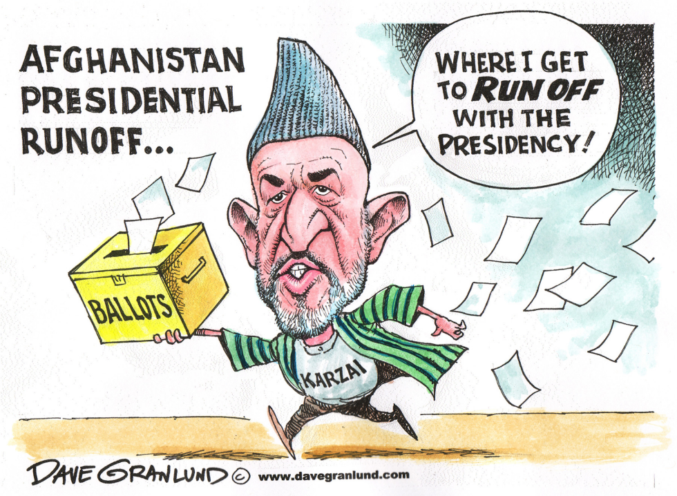 Karzai and Afghan runoff