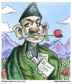 HAMID KARZAI - by Taylor Jones