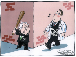 JOE LIEBERMAN /  by Bob Englehart