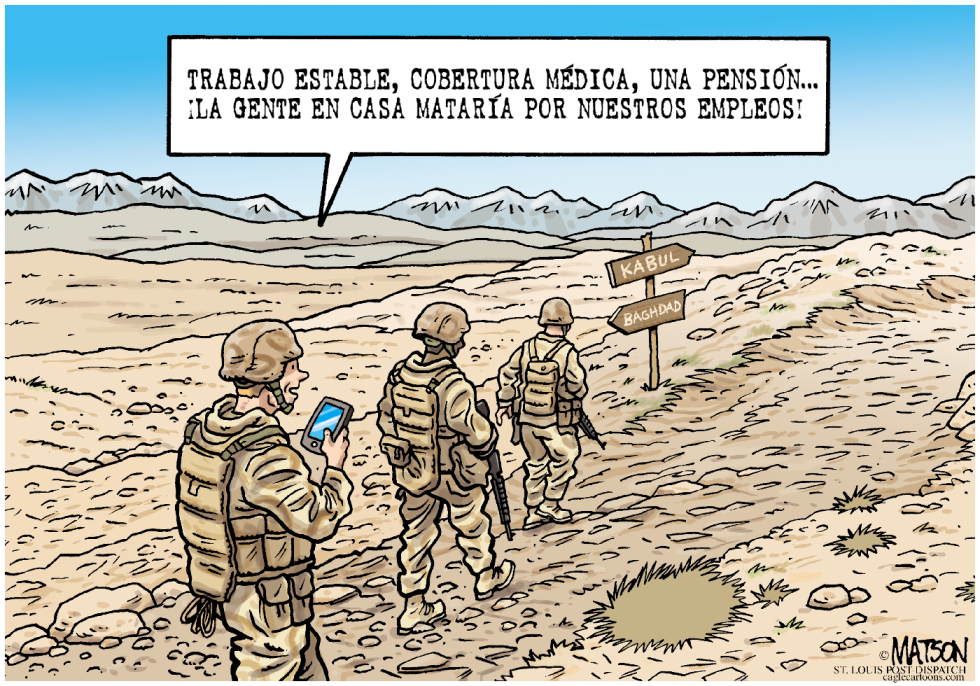 Empleos de Comandos Especiales militares / COLOR