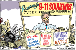 RUMSFELDS SOUVENIR SHOP by Monte Wolverton