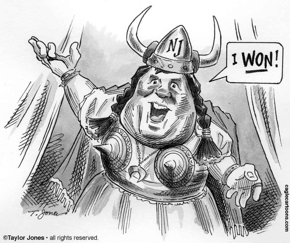  NEW JERSEY GOVERNOR-ELECT CHRIS CHRISTIE by Taylor Jones