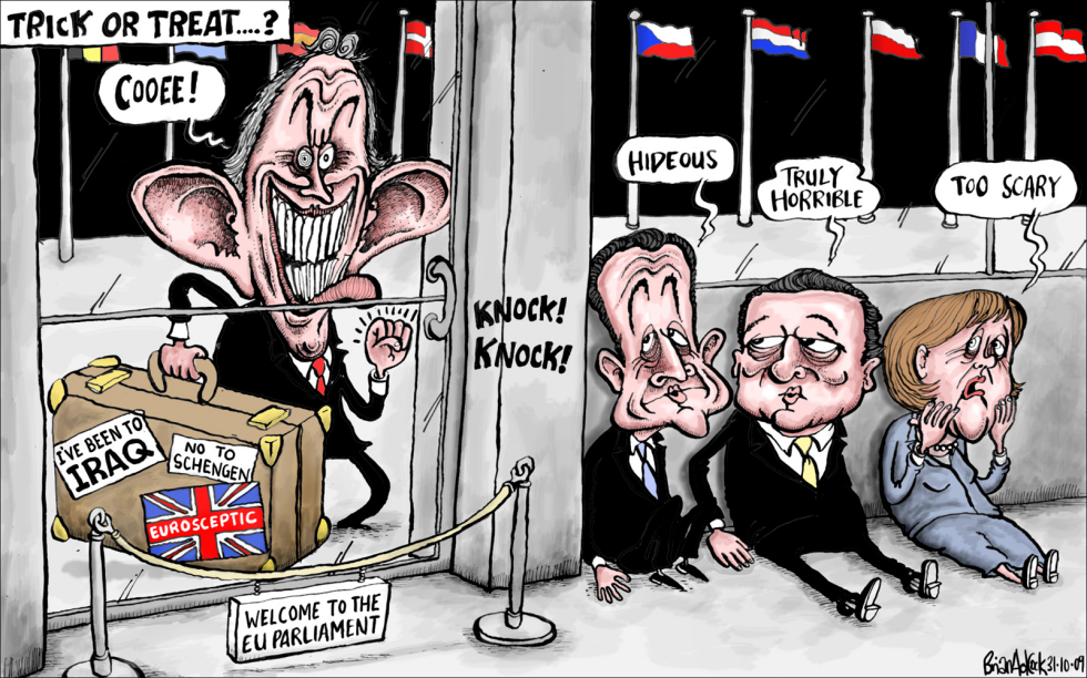 Tony Blairs Chances of Being EU President Diminsh