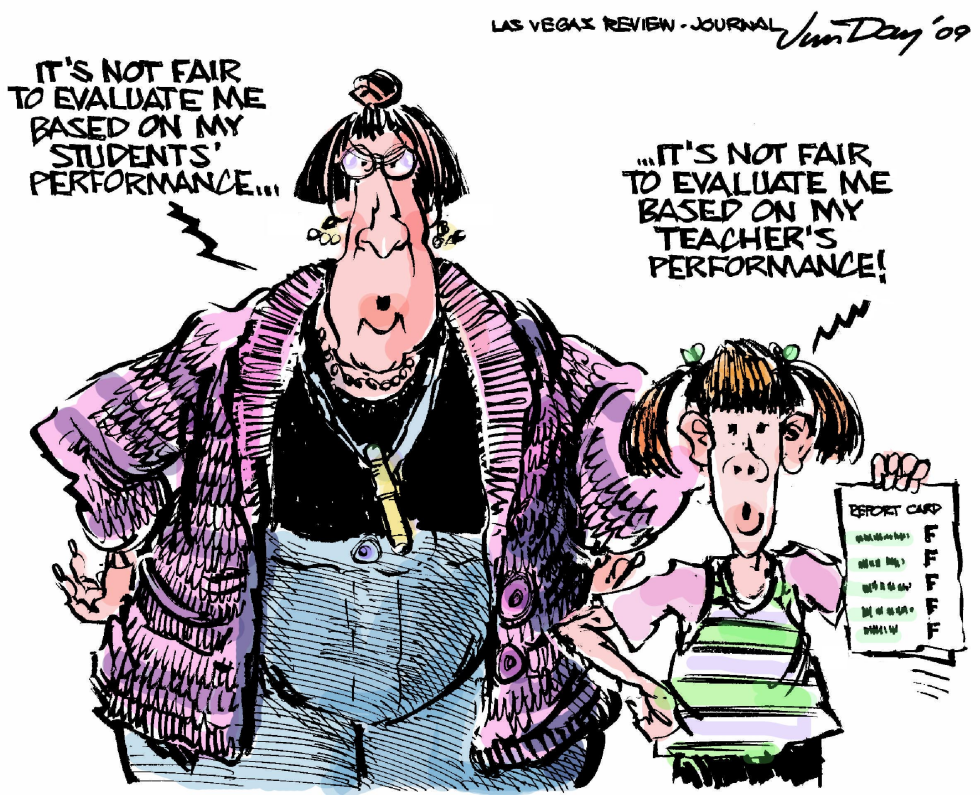 Grading teachers - COLOR