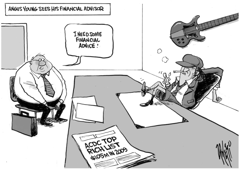 ACDC Top Rich List bw