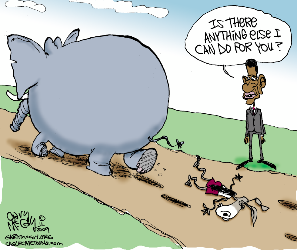 Obama Helping Dems COLOR