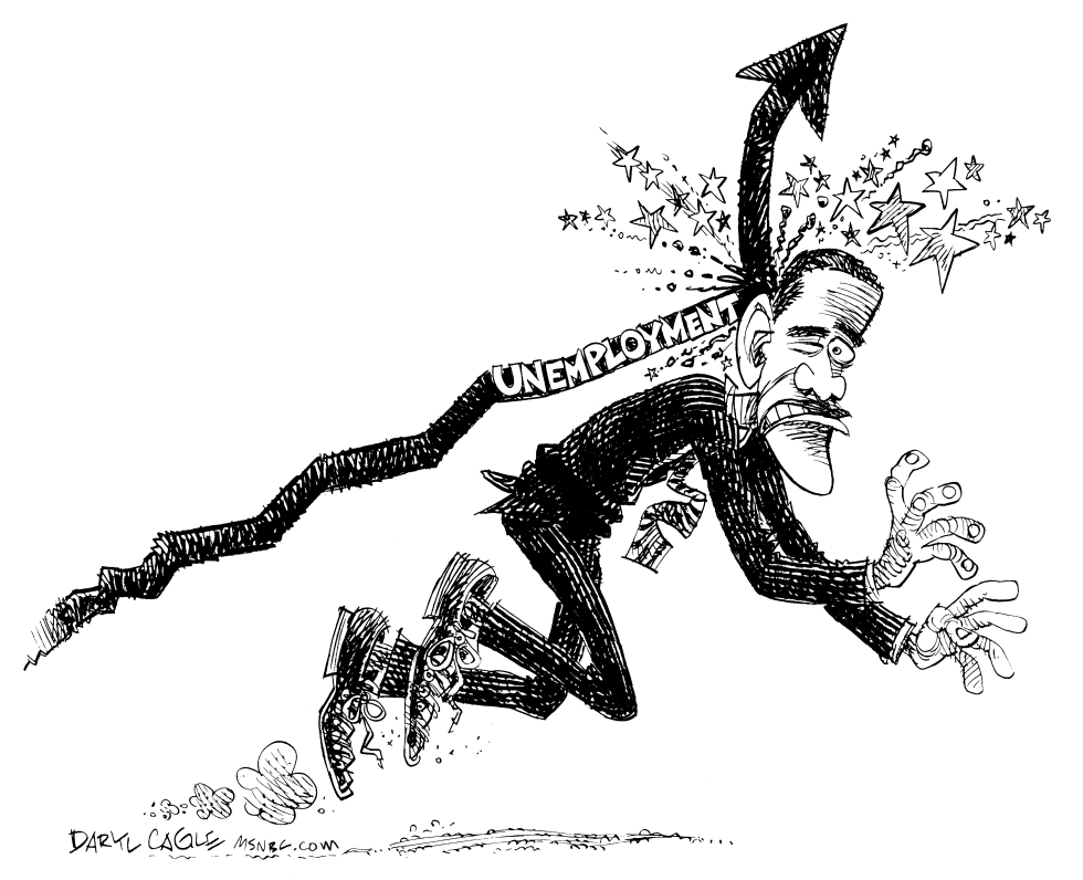 Obama and Unemployment Rate UP -OUCH