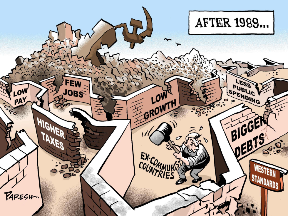  WALLS AFTER 1989 by Paresh Nath