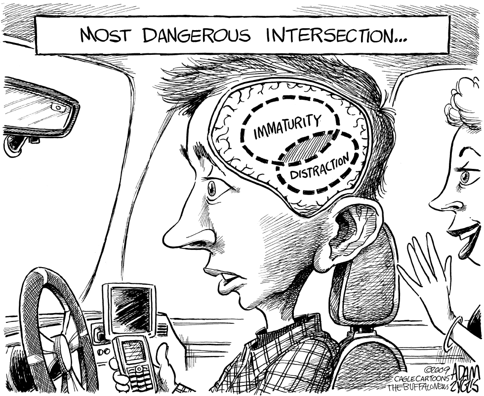 Distracted Teen Drivers