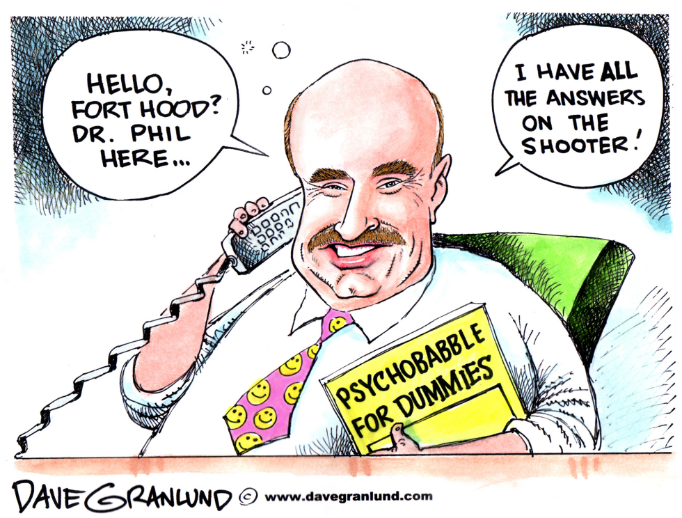 Dr Phil and Fort Hood shootings