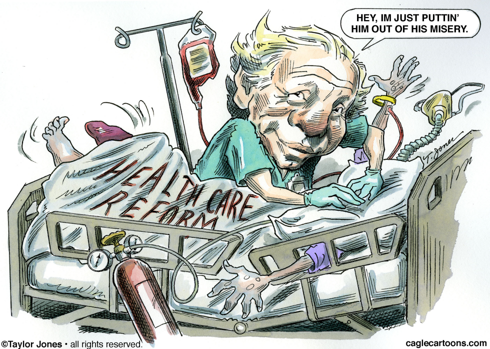 Joe Lieberman, hospital orderly - COLOR