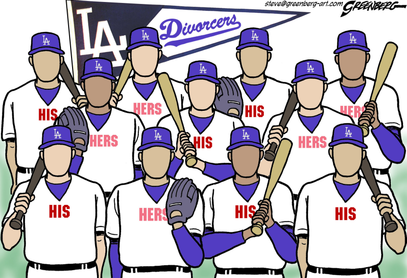 Dodgers divorce