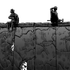 BERLIN WALL by Hajo de Reijger