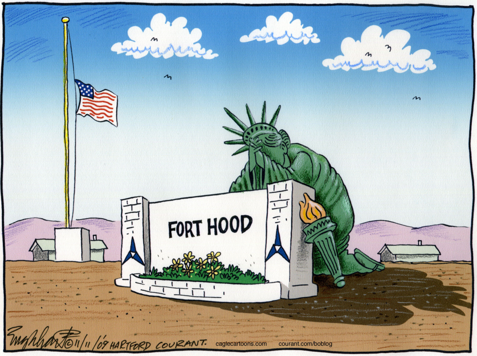  FORT HOOD  by Bob Englehart