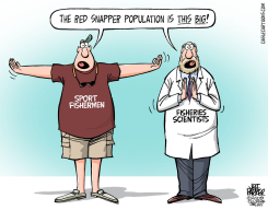 ATLANTIC AND GULF COAST RED SNAPPER FISH STORY by Jeff Parker