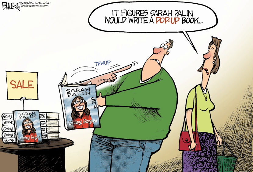 Sarah Palin Book COLOR