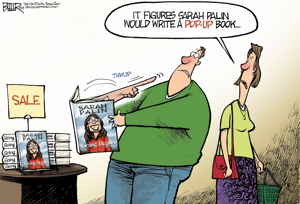 Sarah Palin Book COLOR