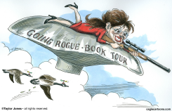 SARAH PALIN BOOK TOUR -  by Taylor Jones
