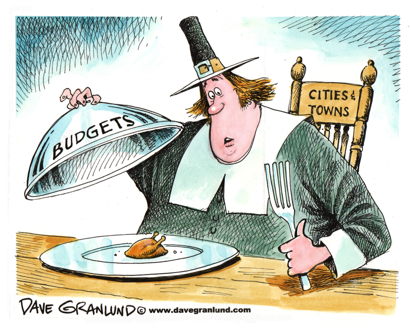 Meager local budgets