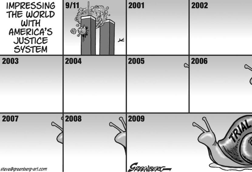 9/11 Snail bw