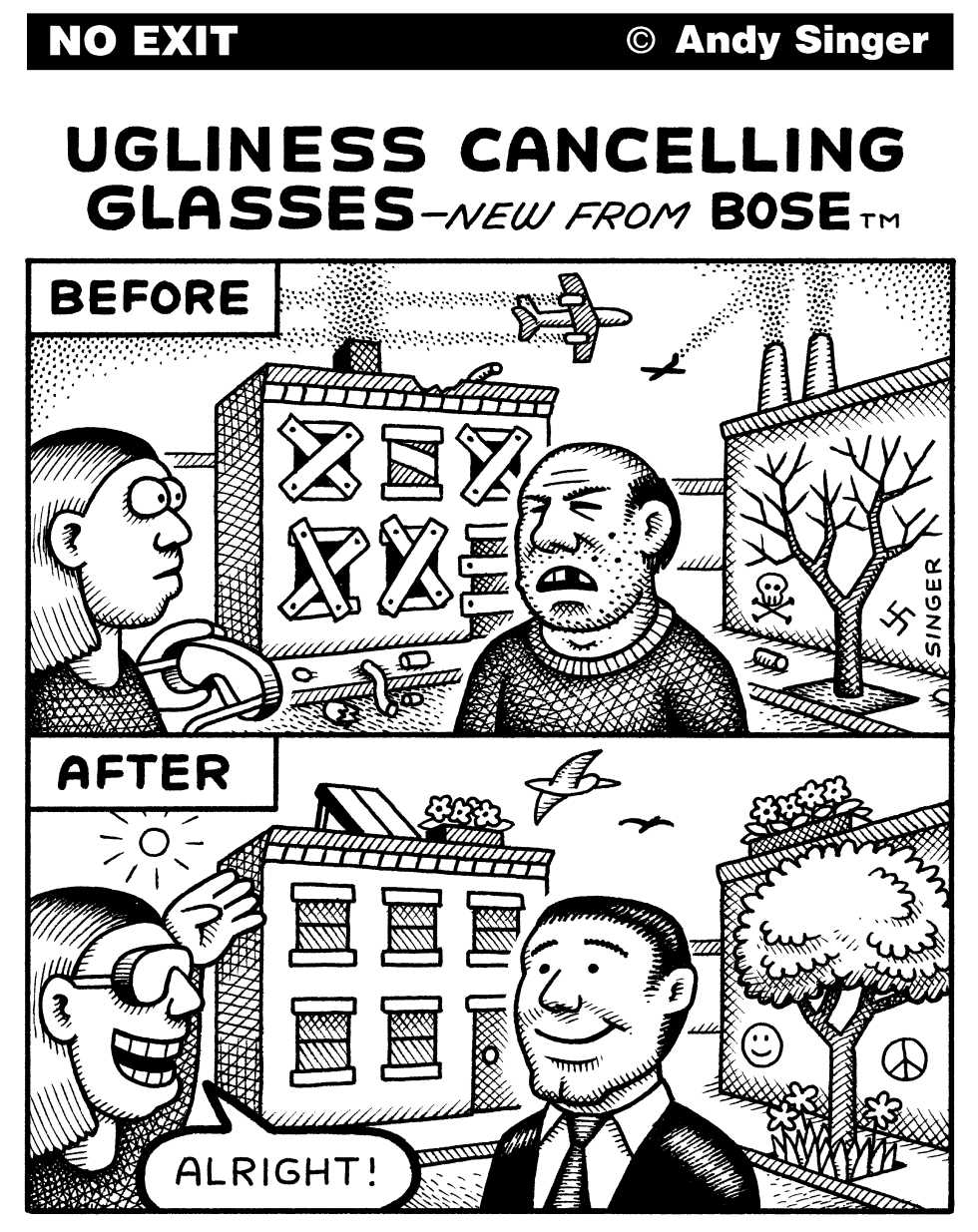 Ugliness Cancelling Glasses