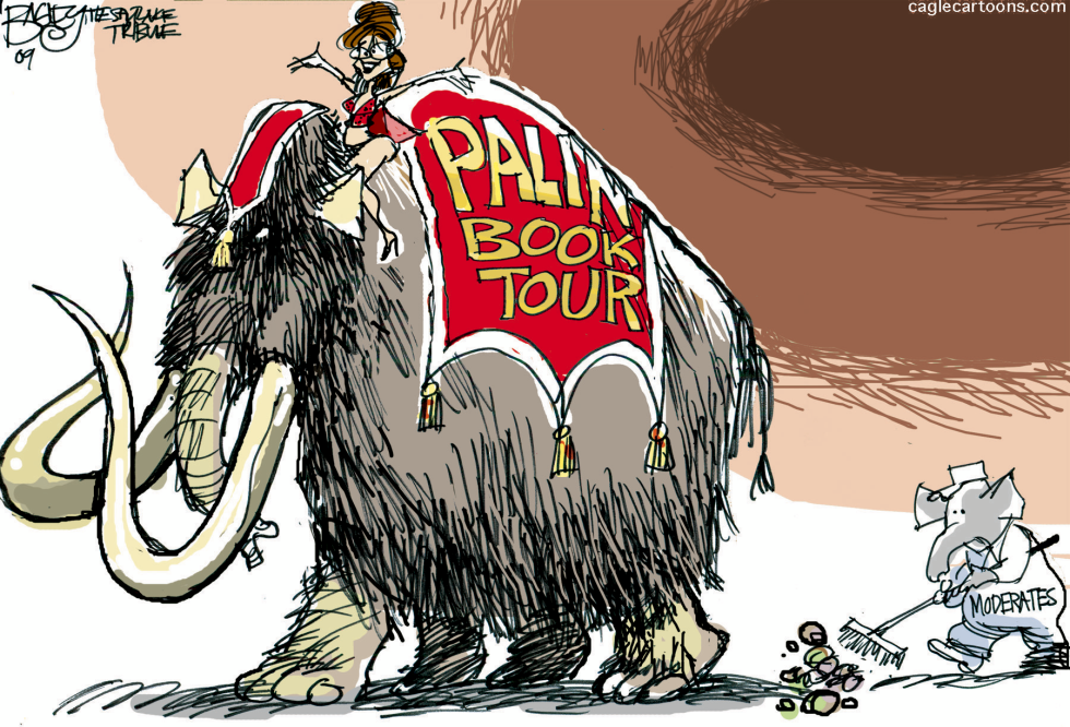  MAMMOTH BOOK TOUR by Pat Bagley