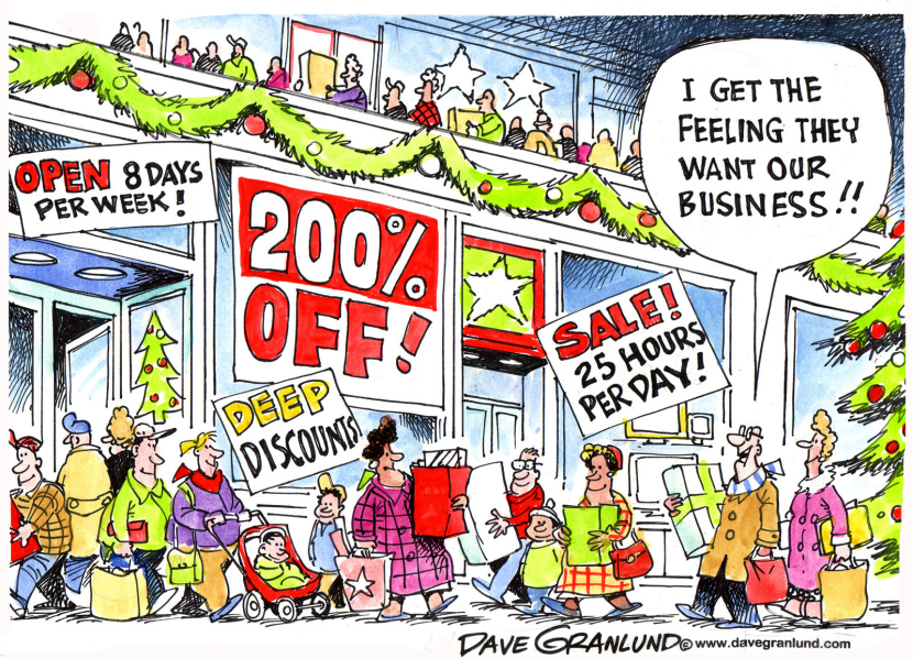 Holiday shopping