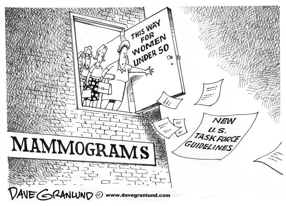 New mammogram guidelines