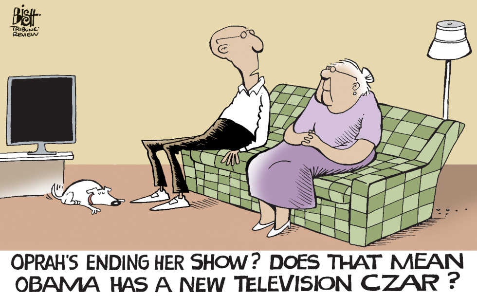 OPRAH CALLS IT QUITS, COLOR