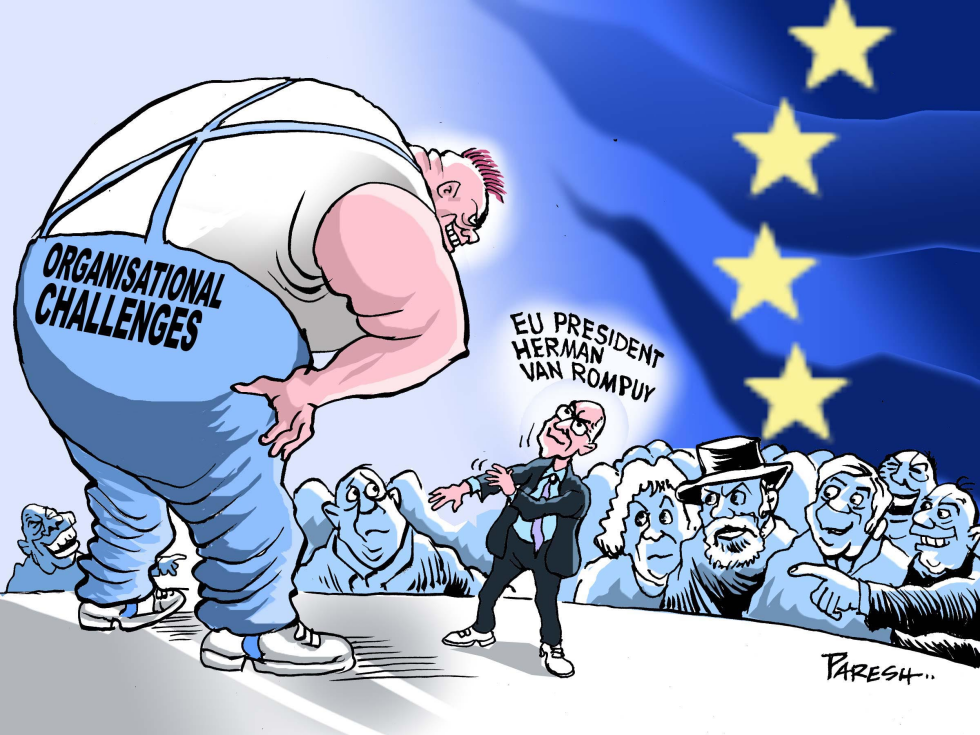  NEW EU PRESIDENT by Paresh Nath