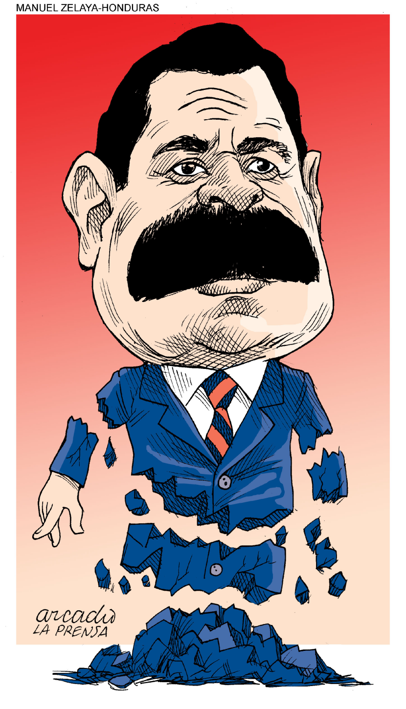Manuel Zelaya-Hond ByN
