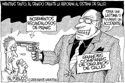 INCREMENTOS EN LAS TARIFAS DE LOS SEGUROS MEDICOS by Monte Wolverton
