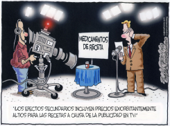 PUBLICIDAD DE LOS MEDICAMENTOS DE RECETA /  by Bob Englehart