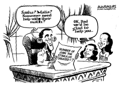 JOBS CREATED BY THE STIMULUS by Jimmy Margulies