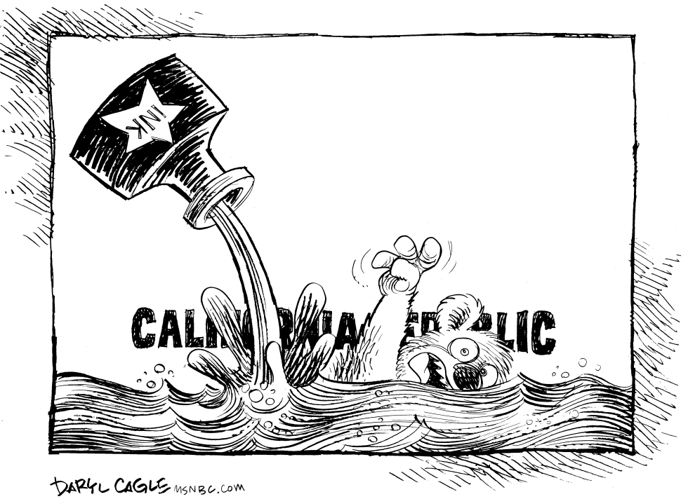 California Budget Red Ink