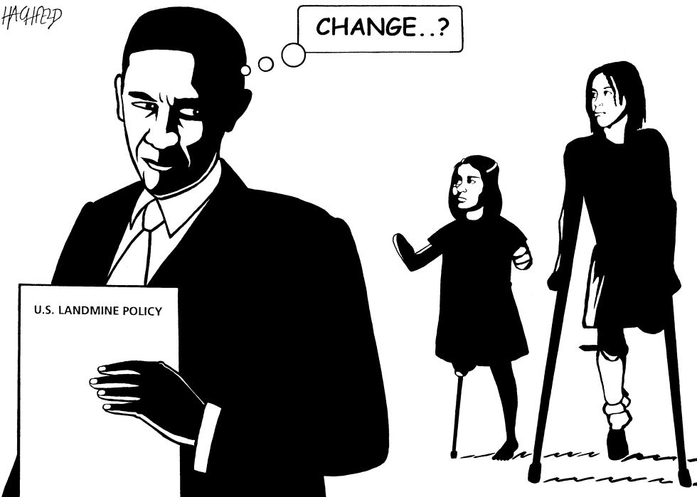 Obama, landmine policy