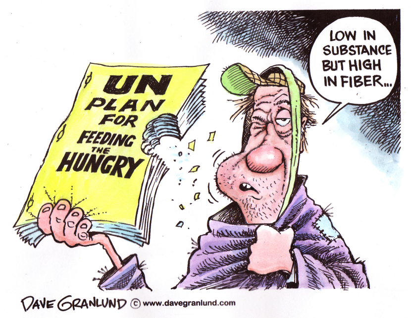 World hunger and UN