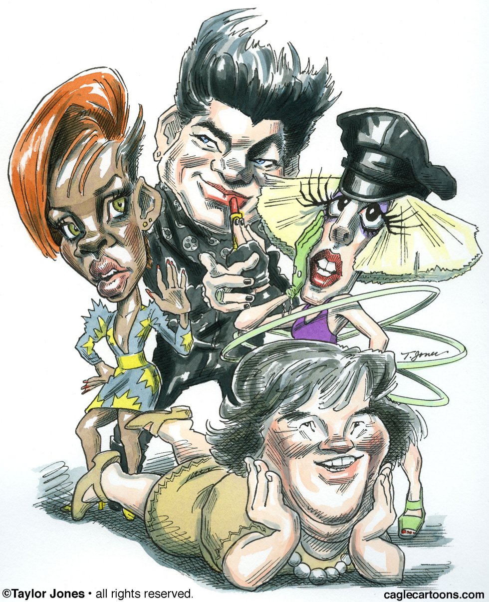 Rihanna, Adam, Lady Gaga and Susan - COLOR
