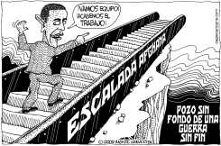 OBAMA ACABANDO EL TRABAJO by Monte Wolverton