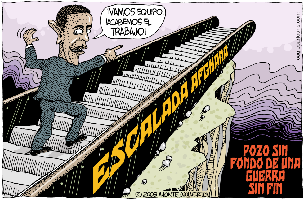 Obama acabando el Trabajo / COLOR